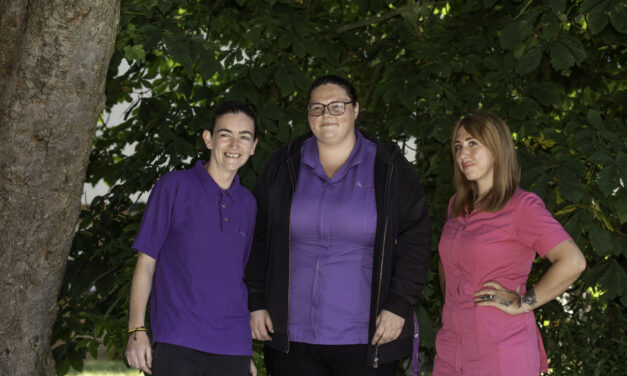Caring trio signed for three-week course – a decade later they’re still changing lives