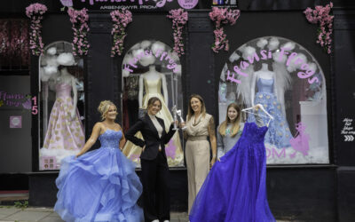 Prom dress boutique crowned best in North Wales goes global after sales rocket by 233% in “crazy June”