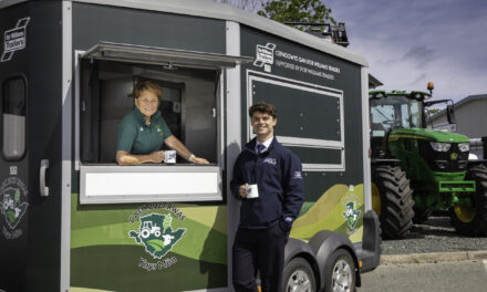 Converted horsebox café serves up £6,500 boost for Anglesey fundraiser