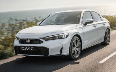 Honda Civic e:HEV drive by Steve Rogers