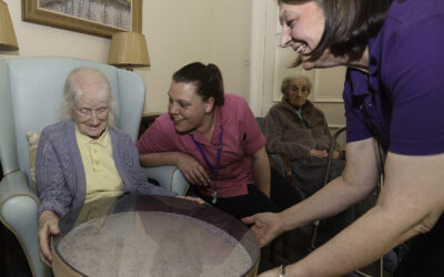 Ancient sound baths leave Wrexham care home residents “incredibly calm”