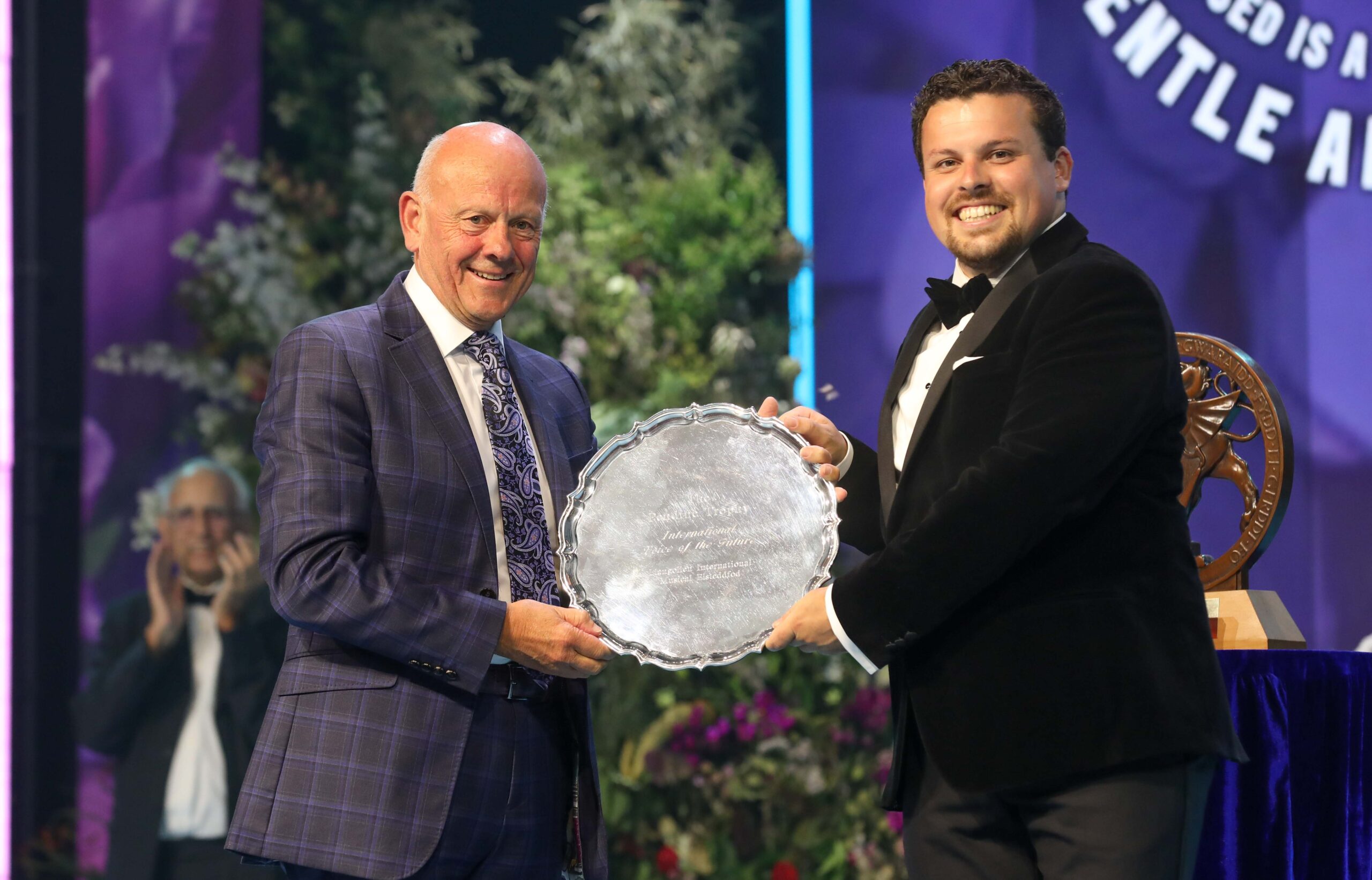 Farmer’s son from North Wales crowned world’s best young singer as gran who taught him watches proudly