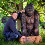 Music festival goes ape with giant gorilla and 8ft tall bear