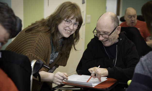 Poetic care home residents help launch major River Dee project