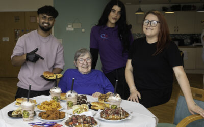 Better than McDonald’s: Restaurant manager serves up burger feast at care home