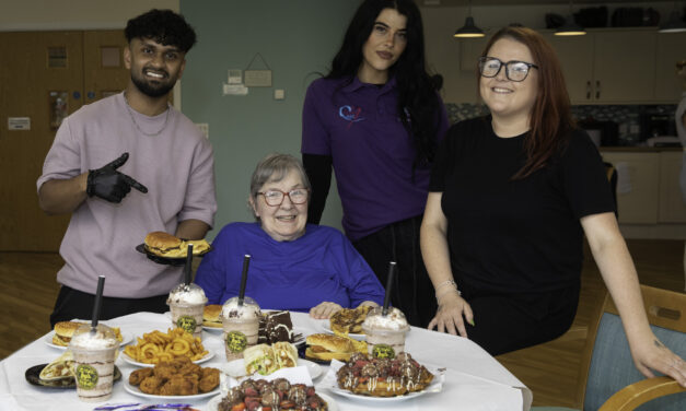 Better than McDonald’s: Restaurant manager serves up burger feast at care home