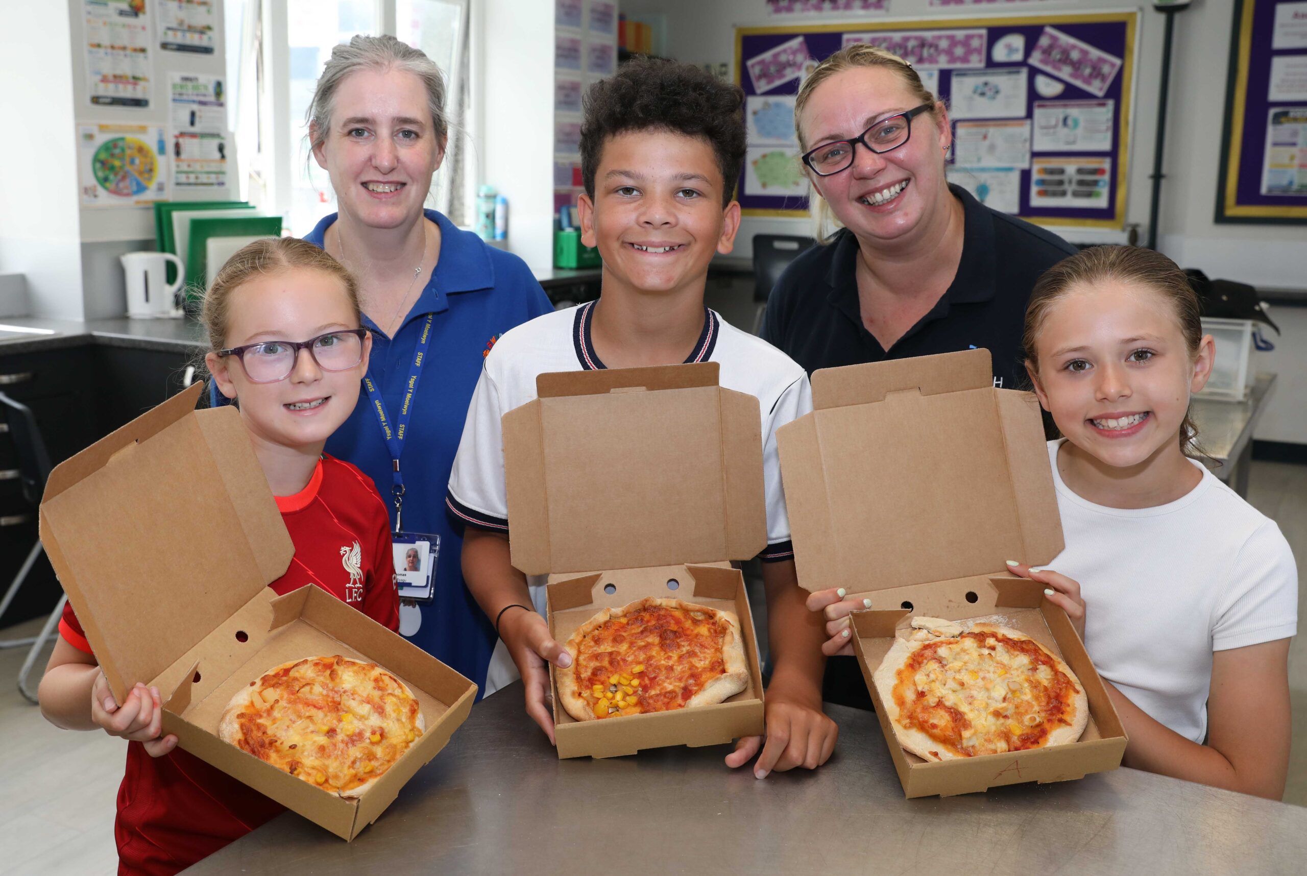 Young pizza makers serve up summer fun at North Wales school workshop
