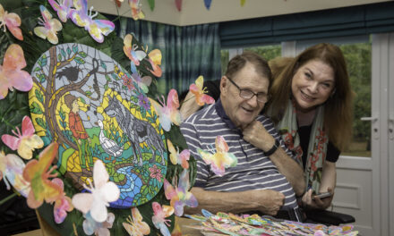 Flutterly fabulous: nearly 500 butterflies transform cathedral for music festival