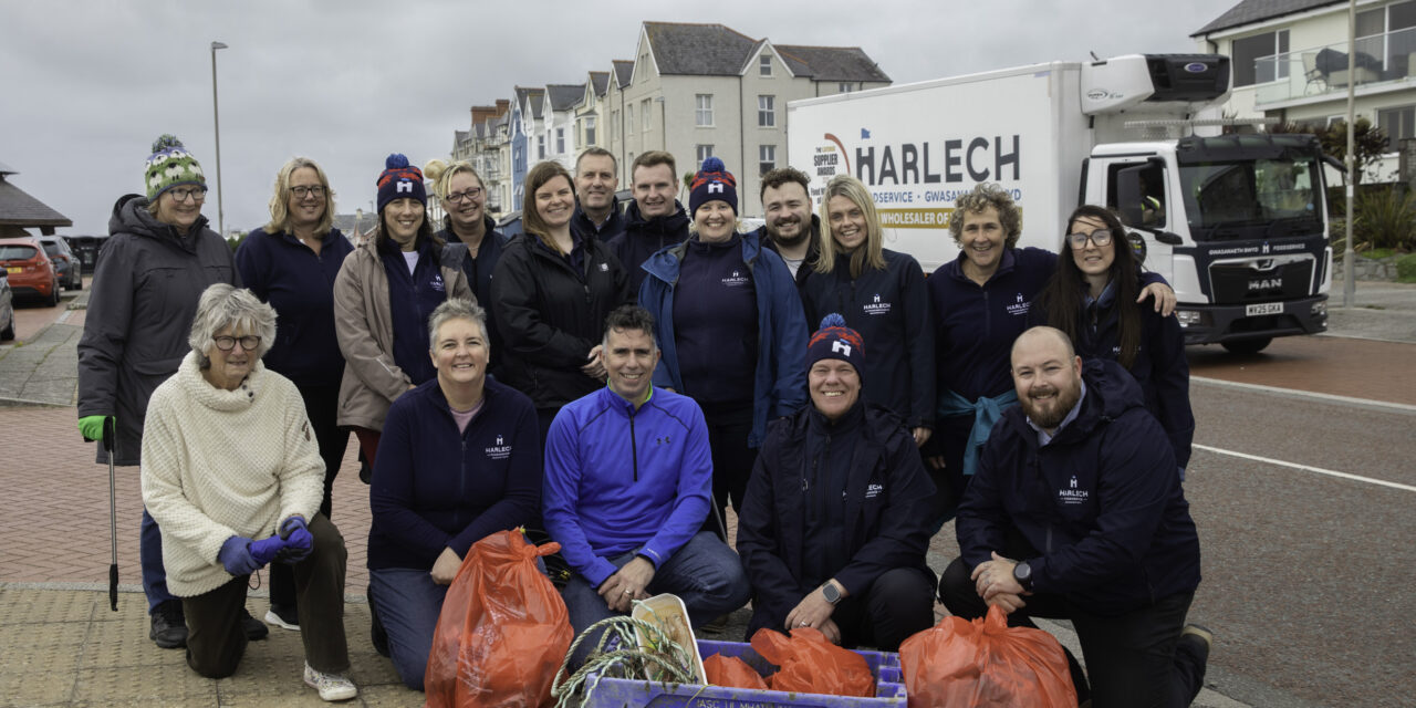 Beach clean uncovers bottles, fishing line, dog poo – and a pair of pants