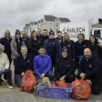 Beach clean uncovers bottles, fishing line, dog poo – and a pair of pants