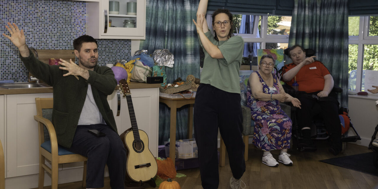 Theatr Clwyd brings autumn magic to care home residents