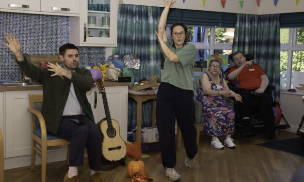 Theatr Clwyd brings autumn magic to care home residents
