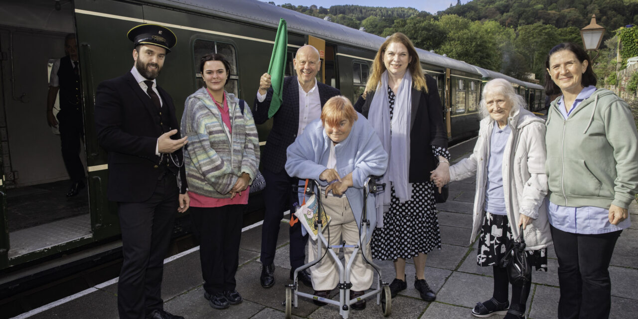 Dementia residents turn back the years on first-ever “Memory Train”