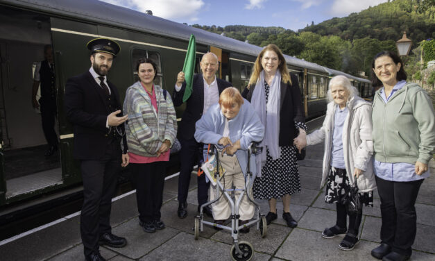 Dementia residents turn back the years on first-ever “Memory Train”