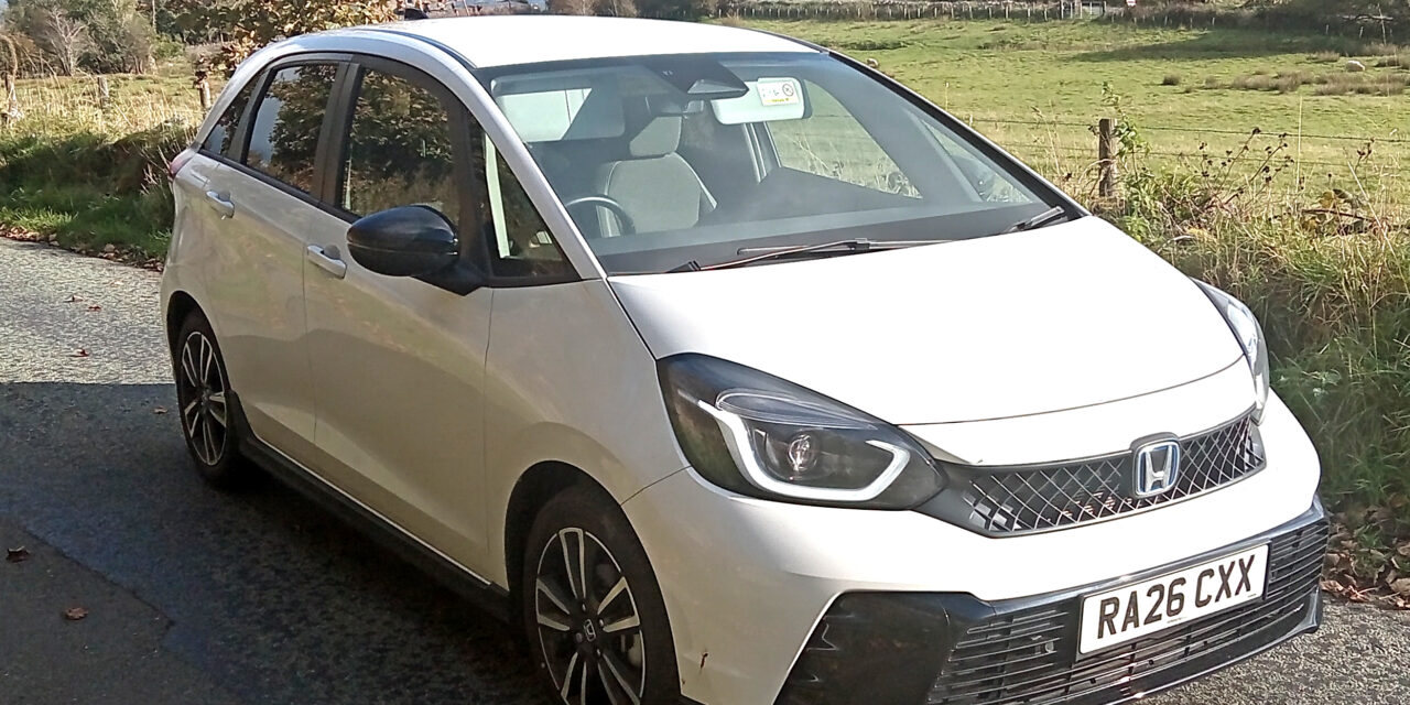 Honda Jazz e:HEV drive by Steve Rogers
