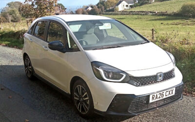 Honda Jazz e:HEV drive by Steve Rogers