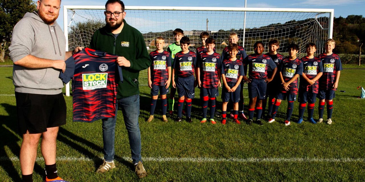 Penparcau Tigers roar to victory with a brand new football kit