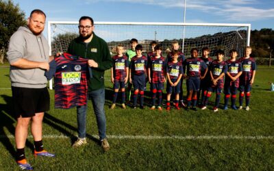 Penparcau Tigers roar to victory with a brand new football kit