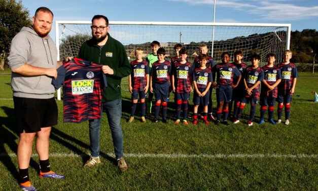 Penparcau Tigers roar to victory with a brand new football kit